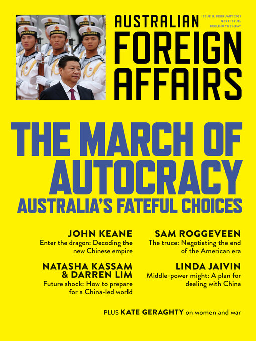 Title details for AFA11 the March of Autocracy by Jonathan Pearlman - Available